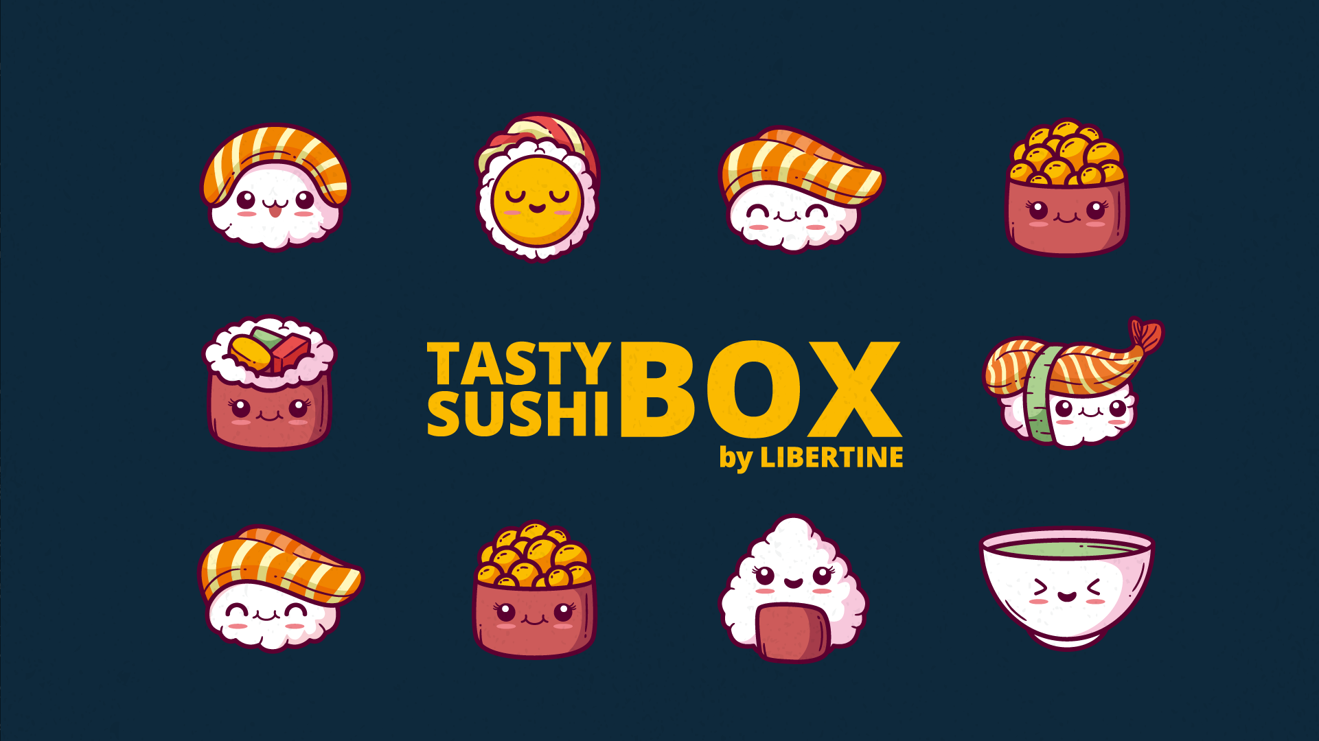 Tasty Sushi Box